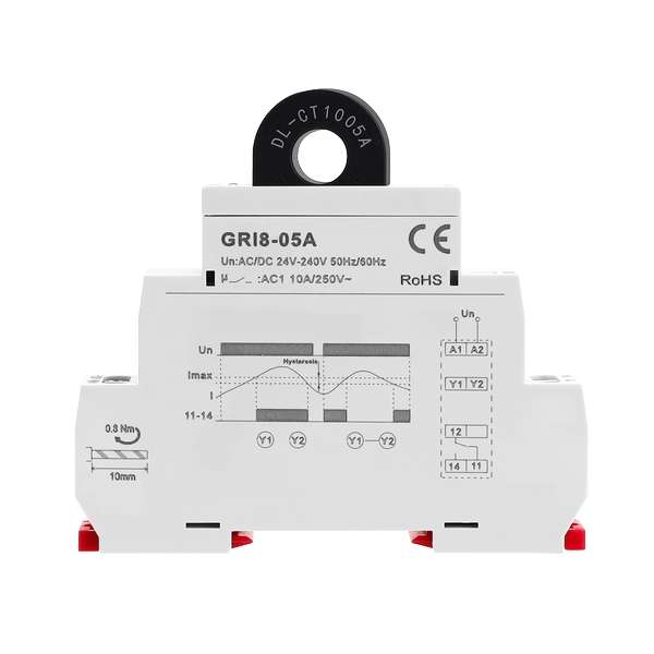 GRI8-05A 240交流電流監(jiān)控繼電器 GRI8-05A 240交流電流監(jiān)控繼電器