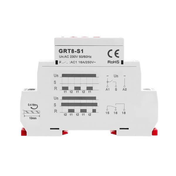 GRT8-S1-230/240無(wú)限循環(huán)延時(shí)時(shí)間繼電器 GRT8-S1-230/240無(wú)限循環(huán)延時(shí)時(shí)間繼電器