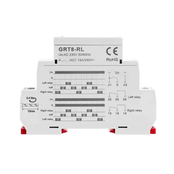 GRT8-RL 交替循環型時間繼電器 GRT8-RL 交替循環型時間繼電器