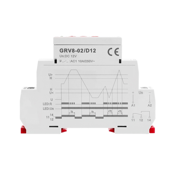 GRV8-01/02單相電壓監(jiān)控繼電器 GRV8-01/02單相電壓監(jiān)控繼電器
