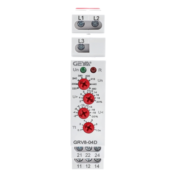 GRV8-03D/04D/05D/06D/07D/08D三項電壓監(jiān)控繼電器 GRV8-03D/04D/05D/06D/07D/08D三項電壓監(jiān)控繼電器